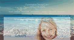 Desktop Screenshot of farmingtondentaloffice.com